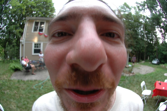 fun with fisheye 9: Bob's Nose