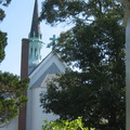 Church across the street