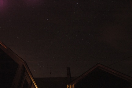Stars over the house