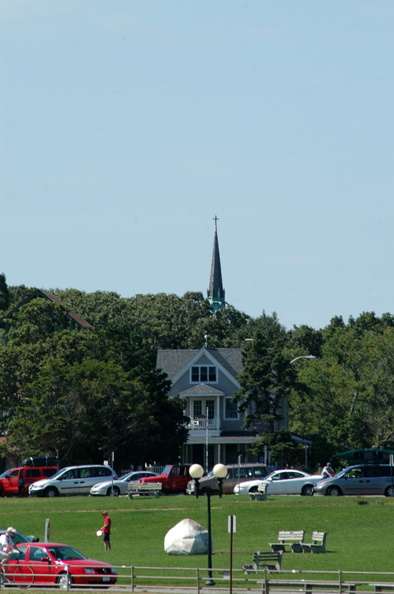 Our steeple, visible from the ferry