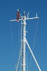 Mast of the ferry