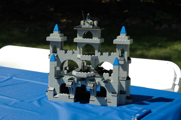 Prototype of LEGO castle, courtesy of Steve