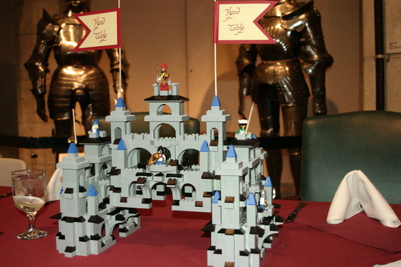 Mega-castle for the head table