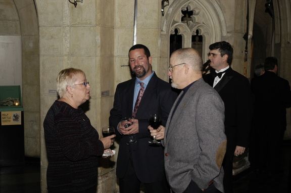 Lillian, Mark Kaplan, and Bob Larrick; Doug