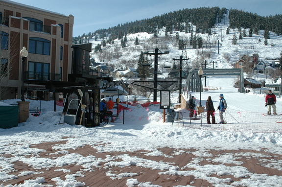 Town Lift in downtown Park City