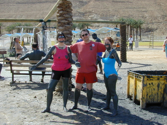 it's a treat to beat your feet in the Israeli mud!