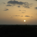 Sunset on the way to Tel Aviv