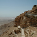 Walkways from the tram at Masada