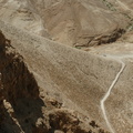 Ramp built by Romans besieging Masada