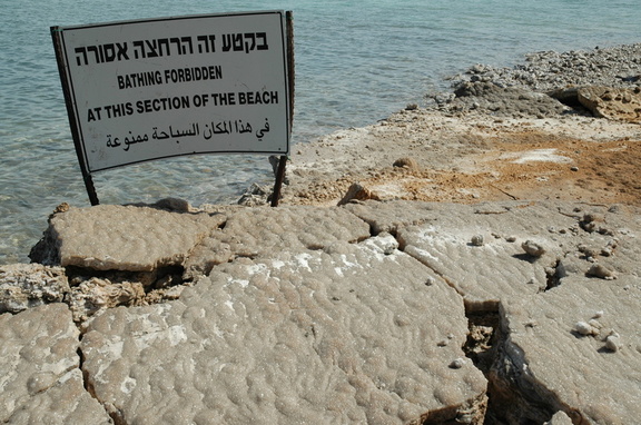 Shoreline of the Dead Sea