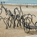 Chariot sculpture