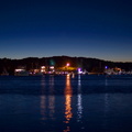 Oak Bluffs Harbor by night