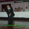 Richard's turn at the putting green