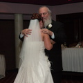 the bride and her dad dancing