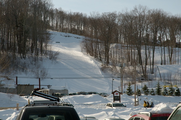 Ski-out to Lot 2
