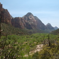 Lookng south along the Virgin River