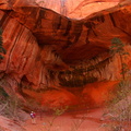 This alcove is the top end of this particular slot canyon