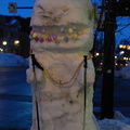 More snow sculpture
