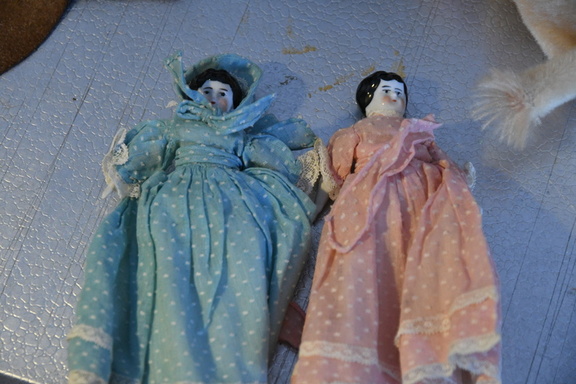 Dolls (ceramic heads)
